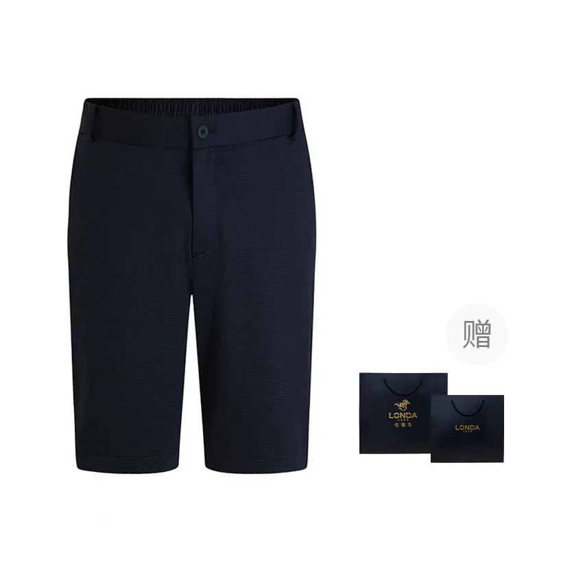 LONDA 1958 Casual Shorts Men's Dark Blue 32 Shopping Bag Included