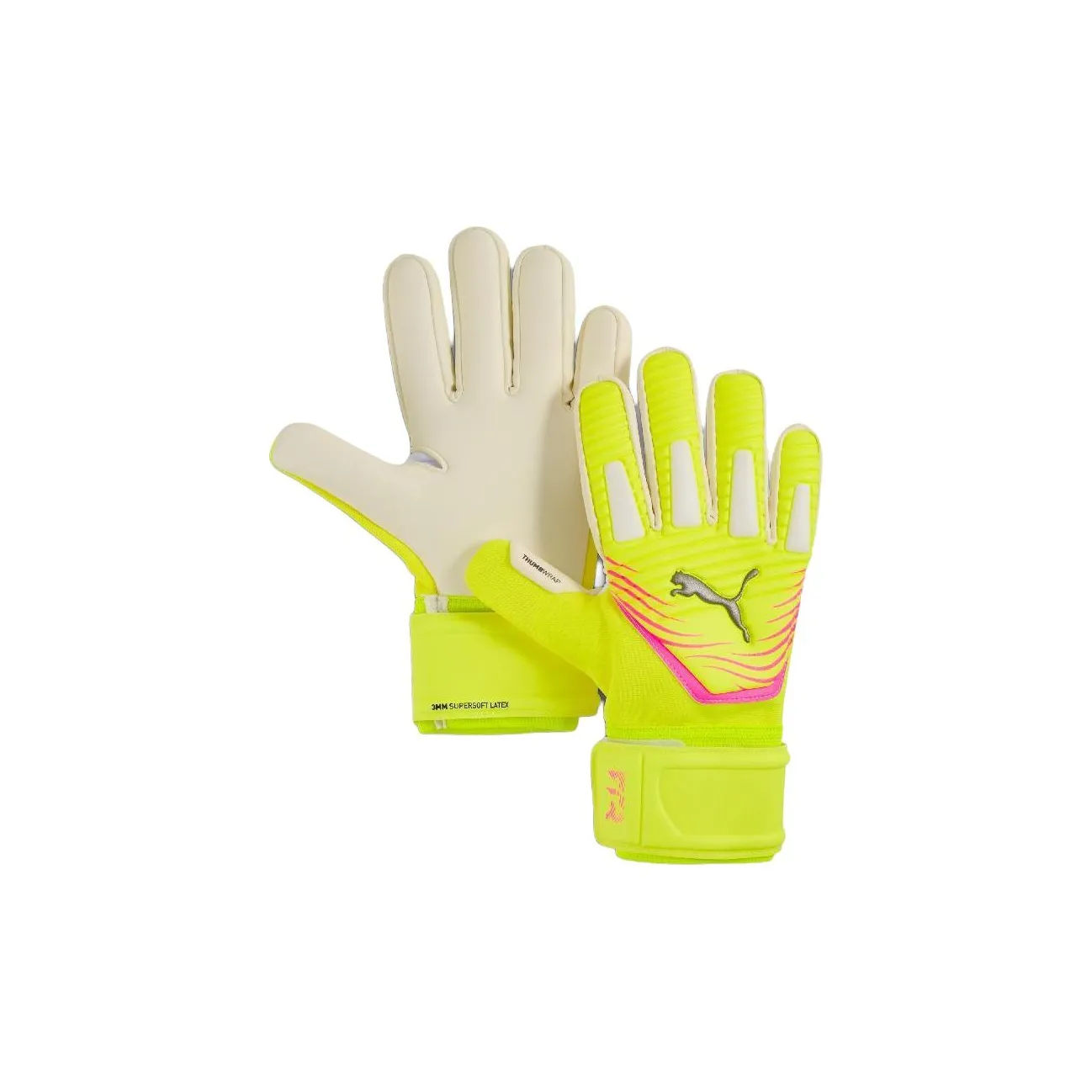 PUMA Спортивные перчатки унисекс зеленые