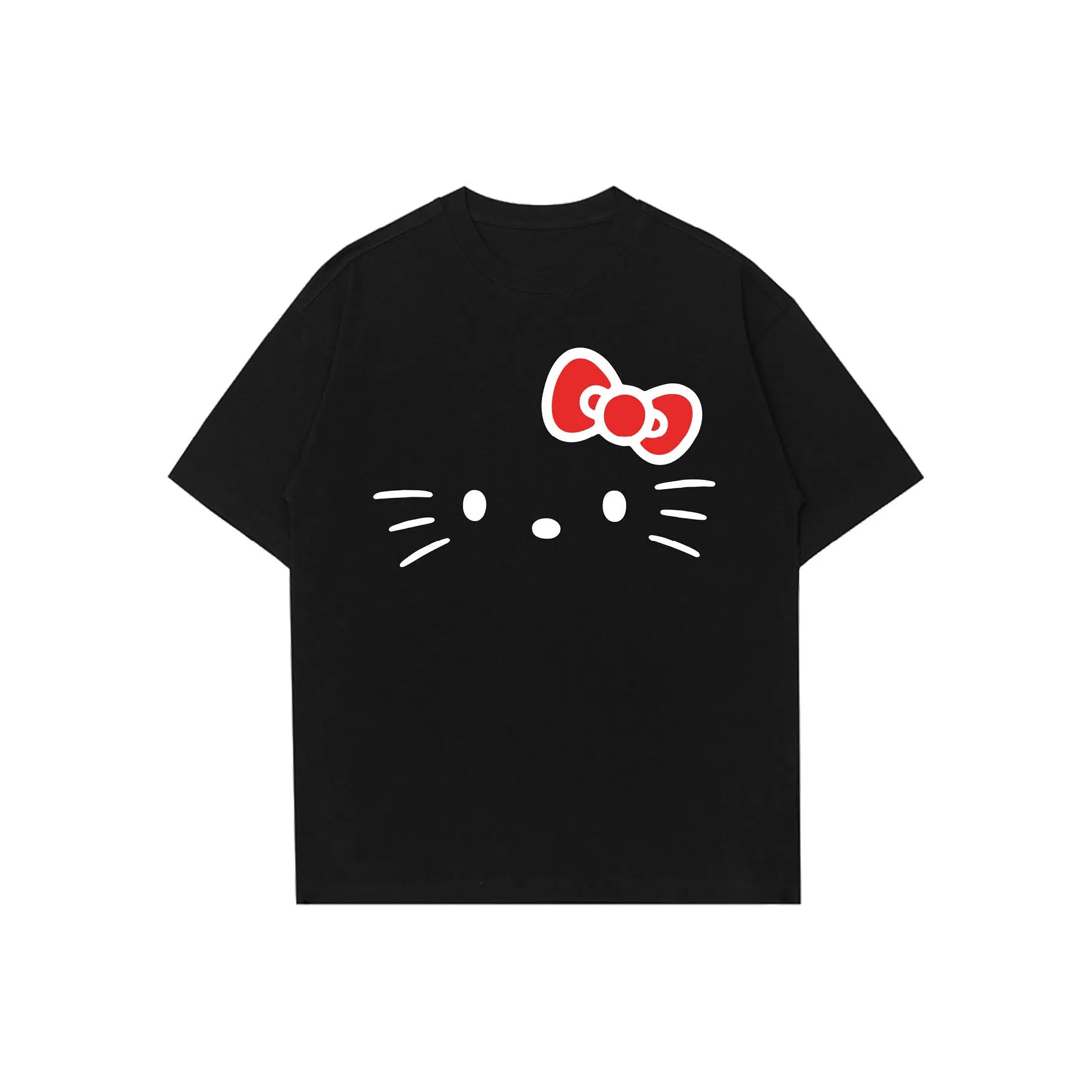 Санрио x HelloKitty Хелло Китти T-рубашка унисекс