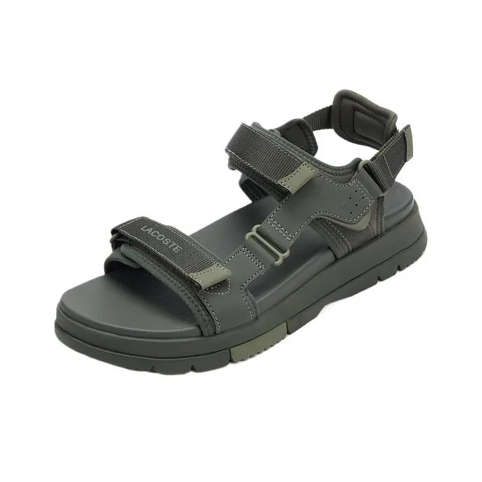 Сандалии с ремешком LACOSTE Collaboration One Мужские Хаки