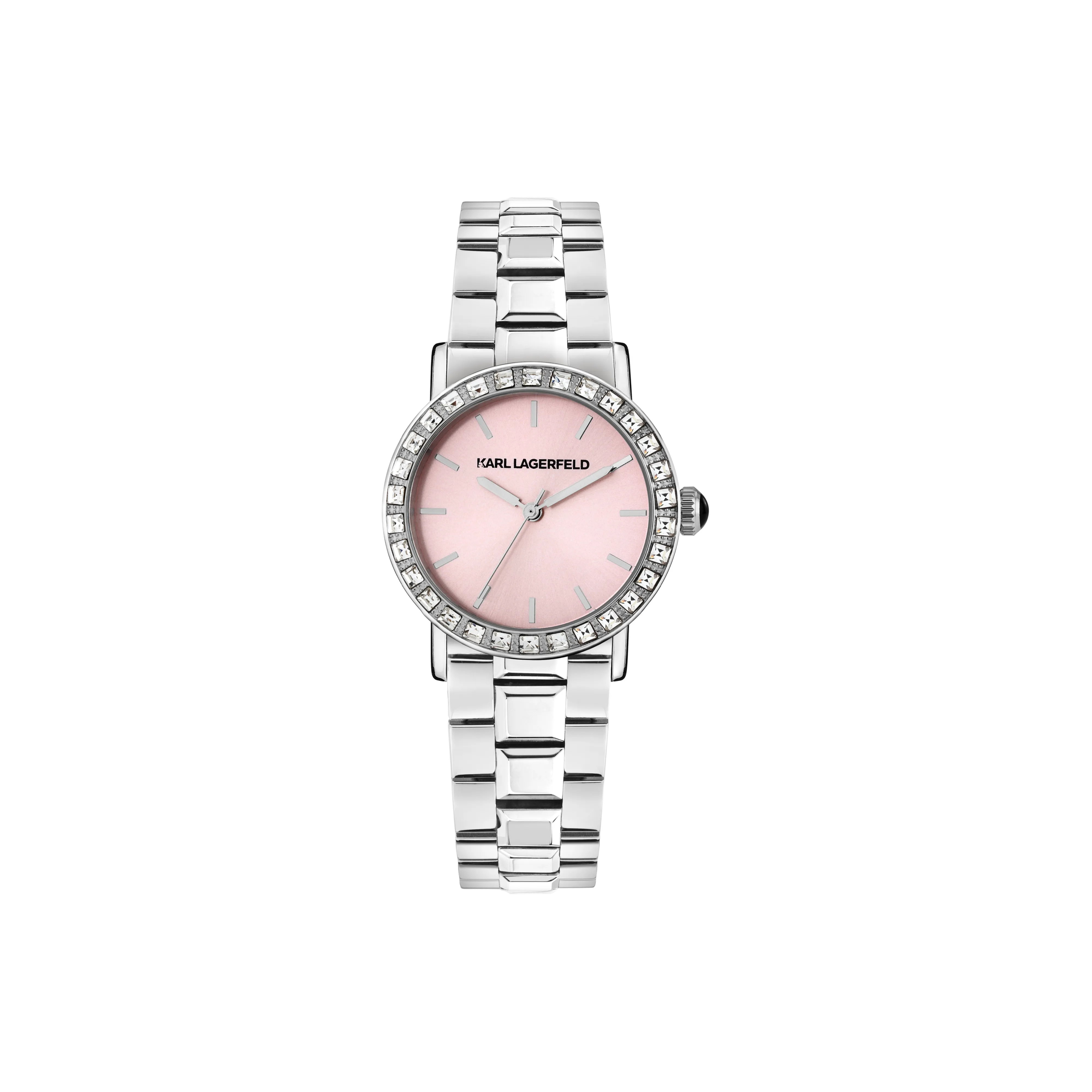 KARL LAGERFELD / Karl Lagerfeld Jeans Кварцевый механизм Женские часы 33 мм Розовые