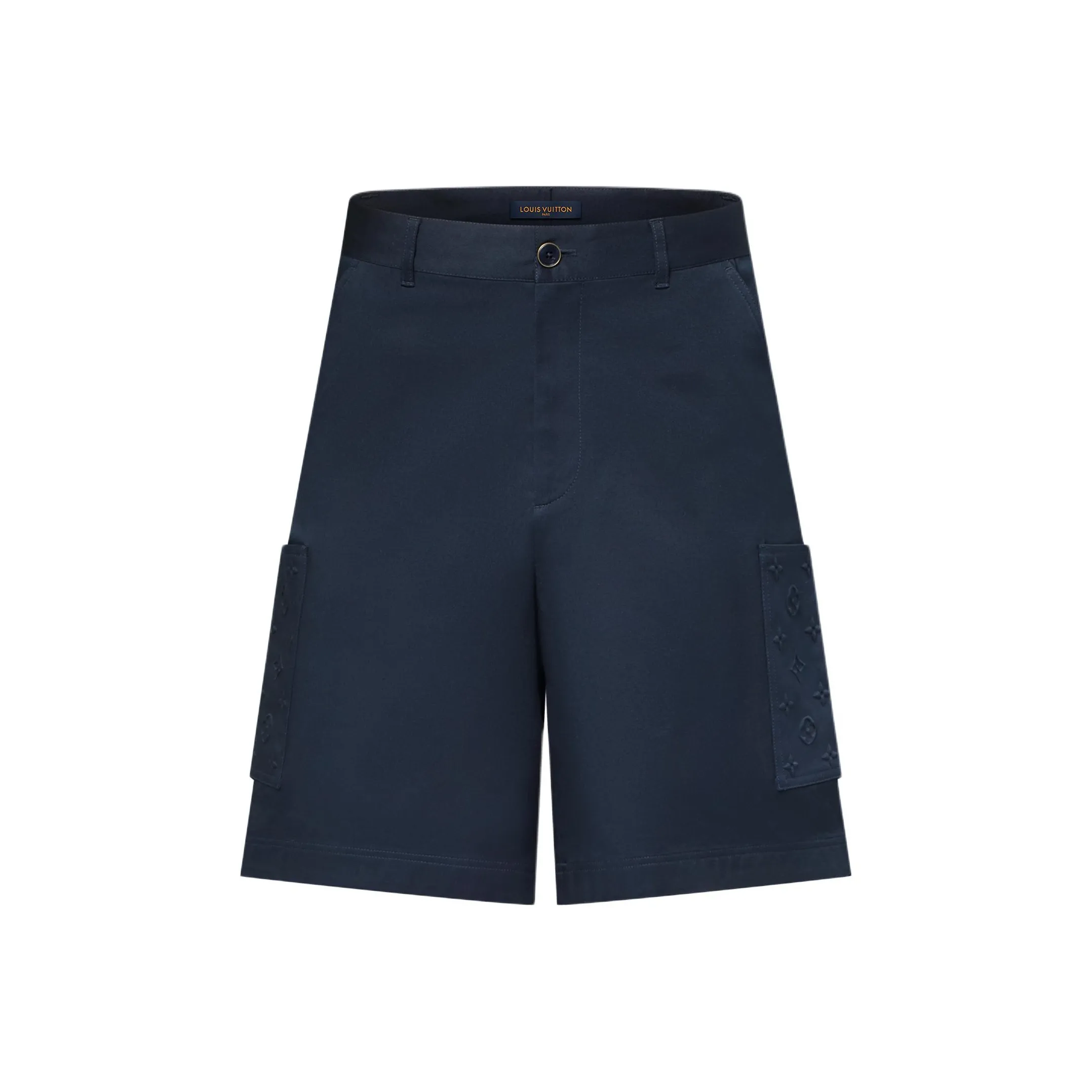 Lv Monogram Pocket Cargo Shorts