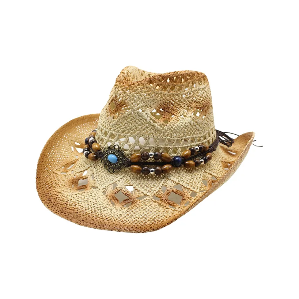 BEPOP Папирусная соломенная шляпа унисекс