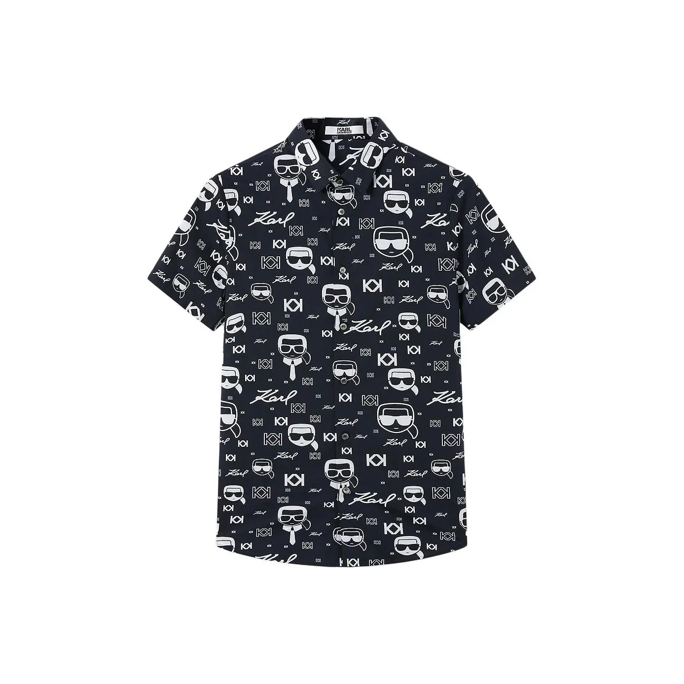 Karl Lagerfeld Рубашка Мужская Черная