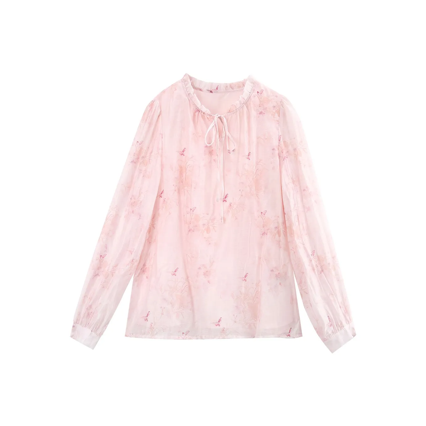 A paradise for awakening Рубашка Женская Розовая