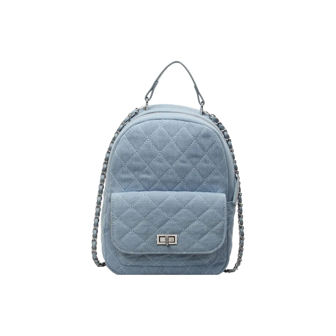 HCXK Denim Backpack Large Women's Blue HCXK Деним Рюкзак Большой Женский Синий