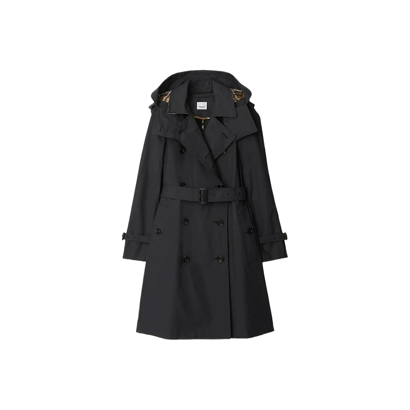 Burberry Trench Coat Unisex Black