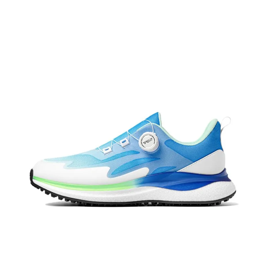 PGM Дышащие Низкие Кеды для гольфа Мужские Белые и Синие