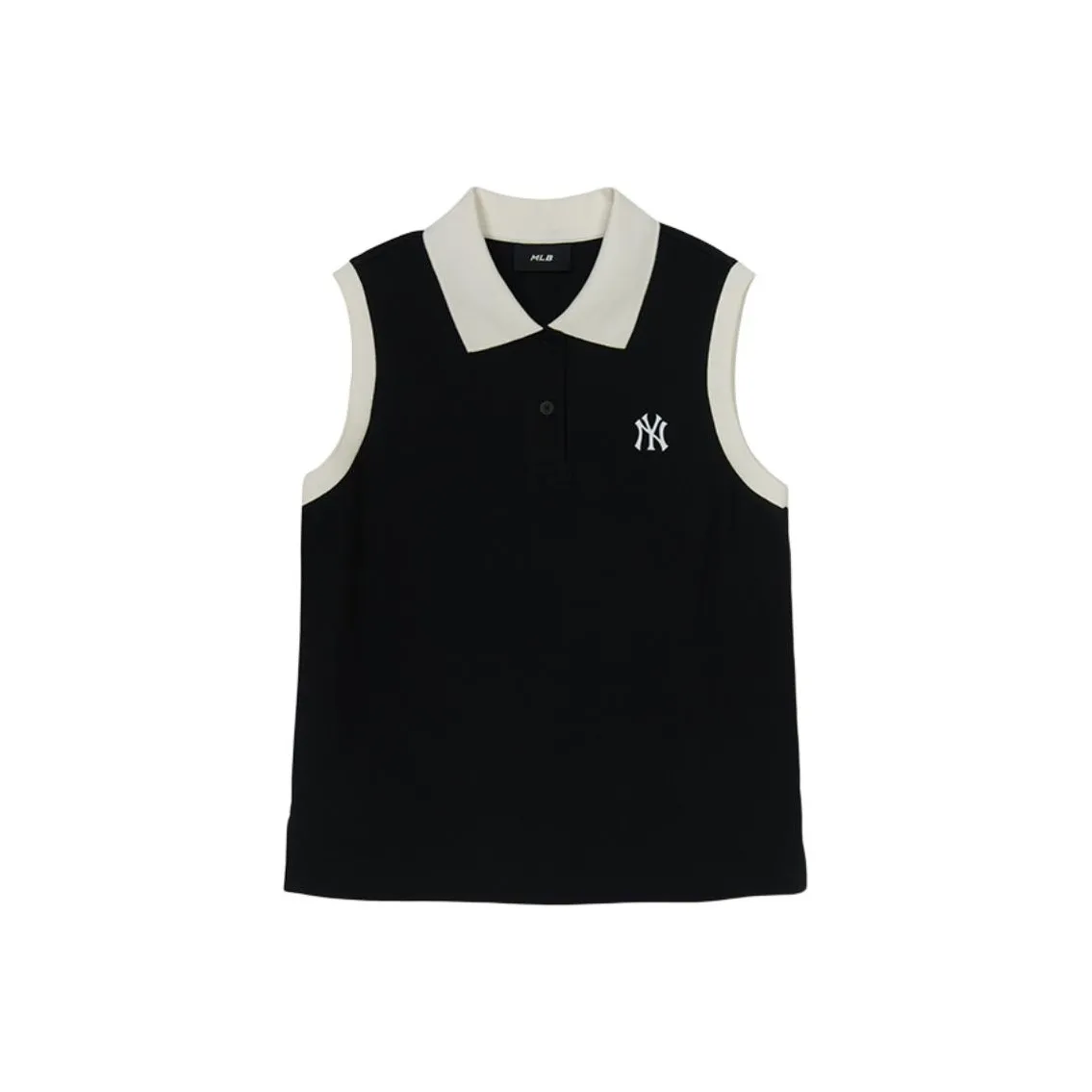 MLB New York Yankees SS25 Polo Shirt Women's Black