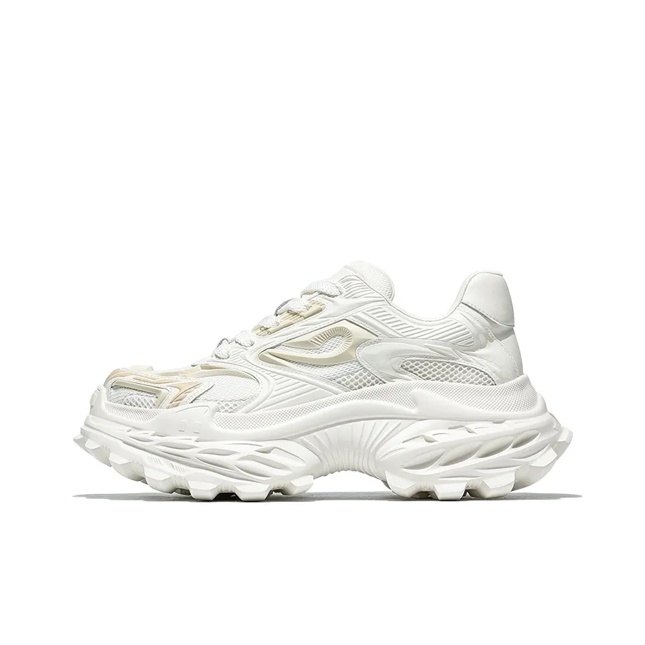 MOERBAI Lava series Дышащий Увеличение Высоты Низкий Топ Толстая Подошва Мужские Кроссовки