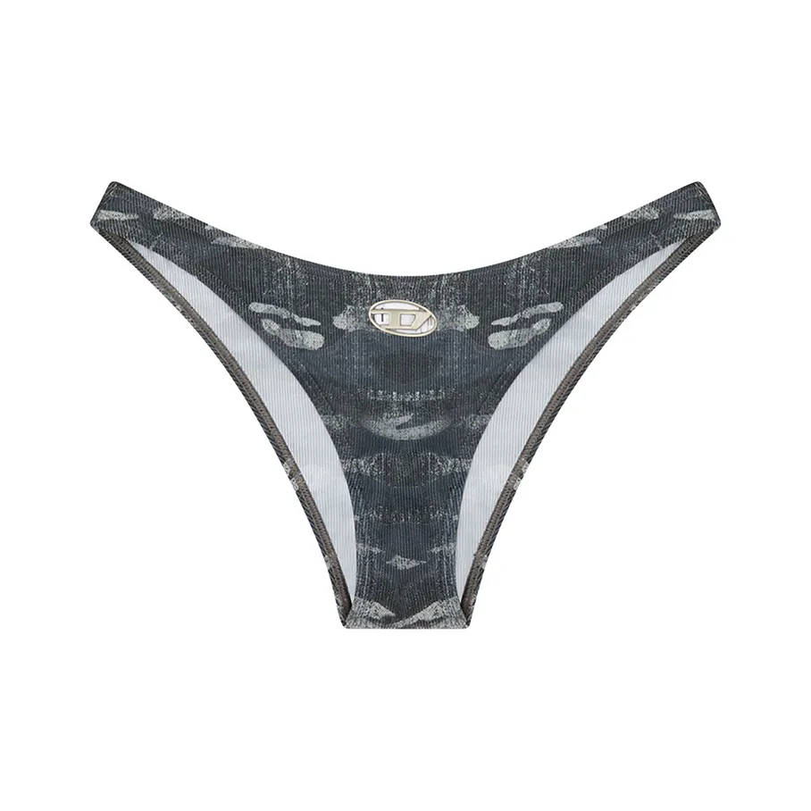 DIESEL Трусики-бикини Женские 1 Пачка Темно-серый