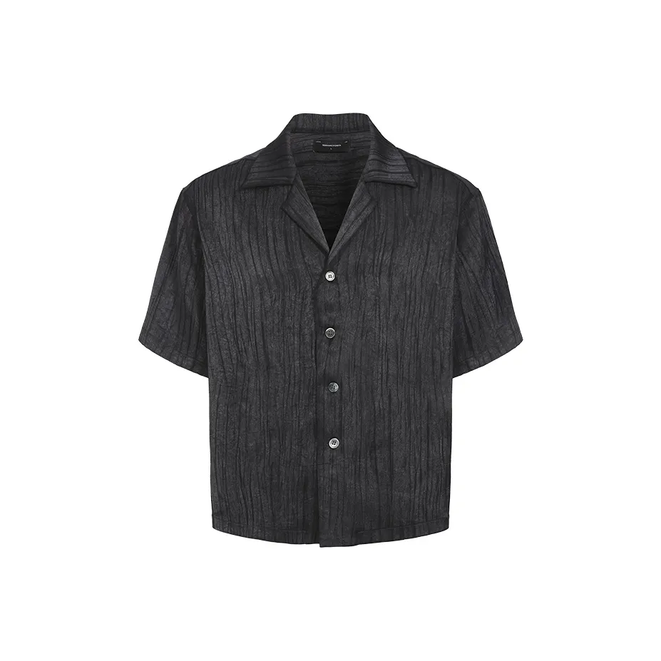 TERRA INCOGNITA Рубашка Унисекс Черная