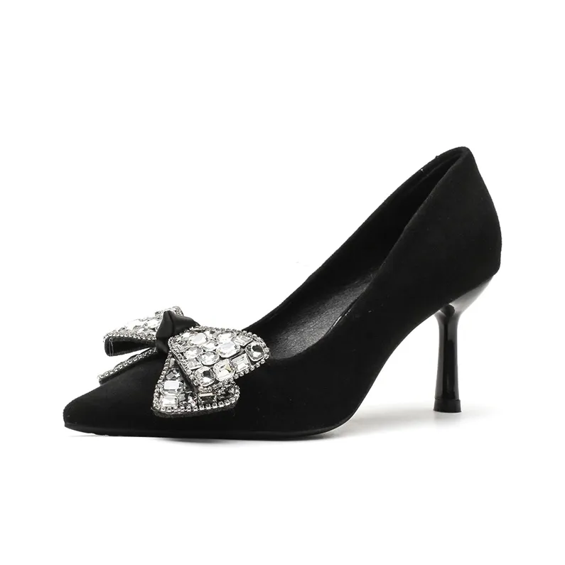 Varib Узкий каблук Высокие каблуки Женские Черный