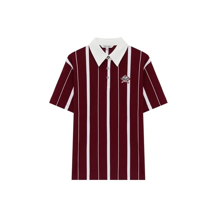 Teenie Weenie Поло Женское Бордовый