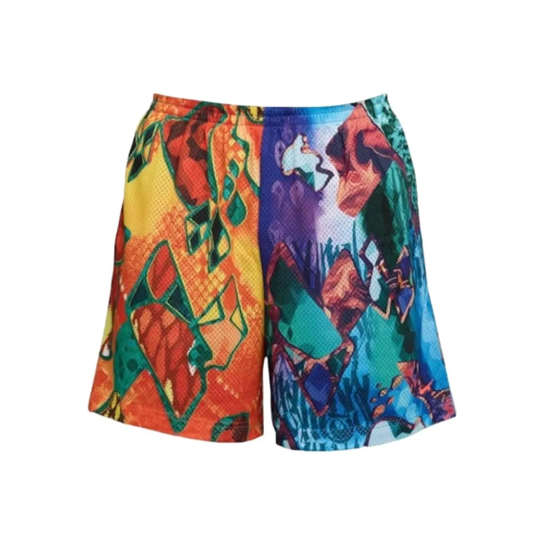 nike SS25 What The Коби Спортивные шорты Мужской Черный Яркий Темно-красный