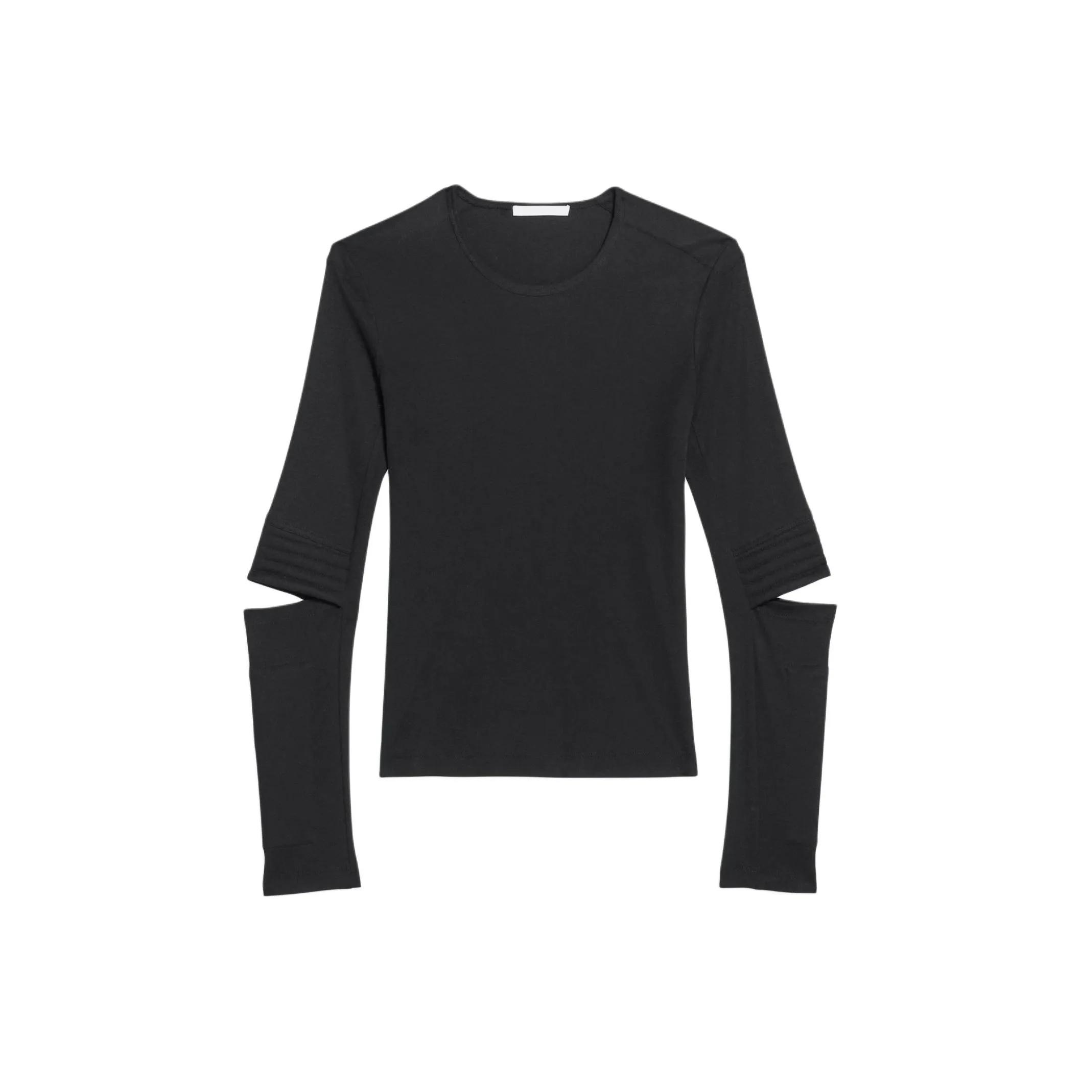 Helmut Lang Astro Crewneck Cut Out Top