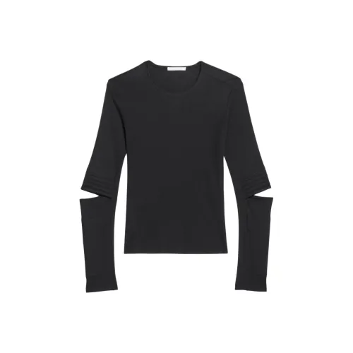 Helmut Lang Черные Женские Т-рубашки