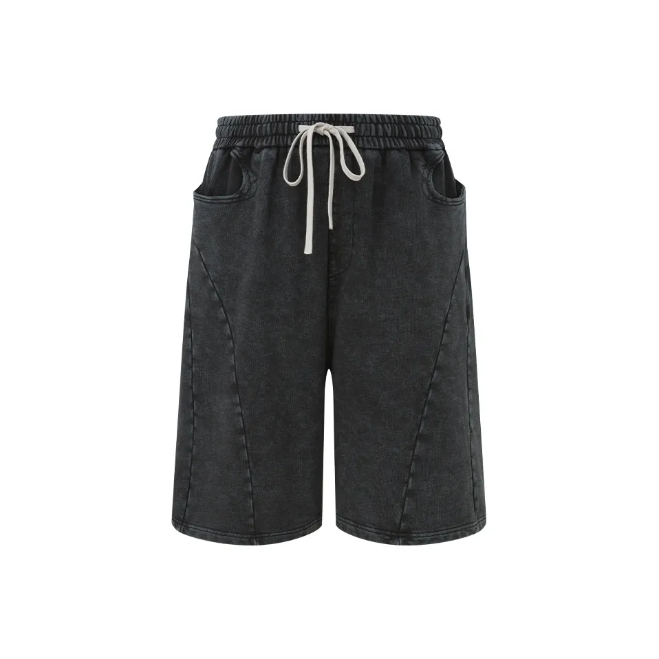 CHINISM Casual Shorts Unisex Black