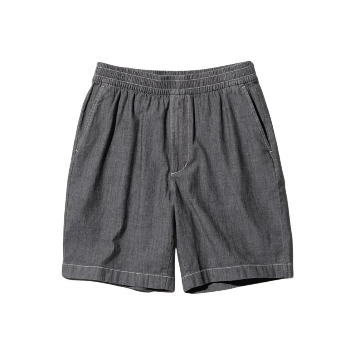 UNIQLO Повседневные шорты Мужские Asphalt серый