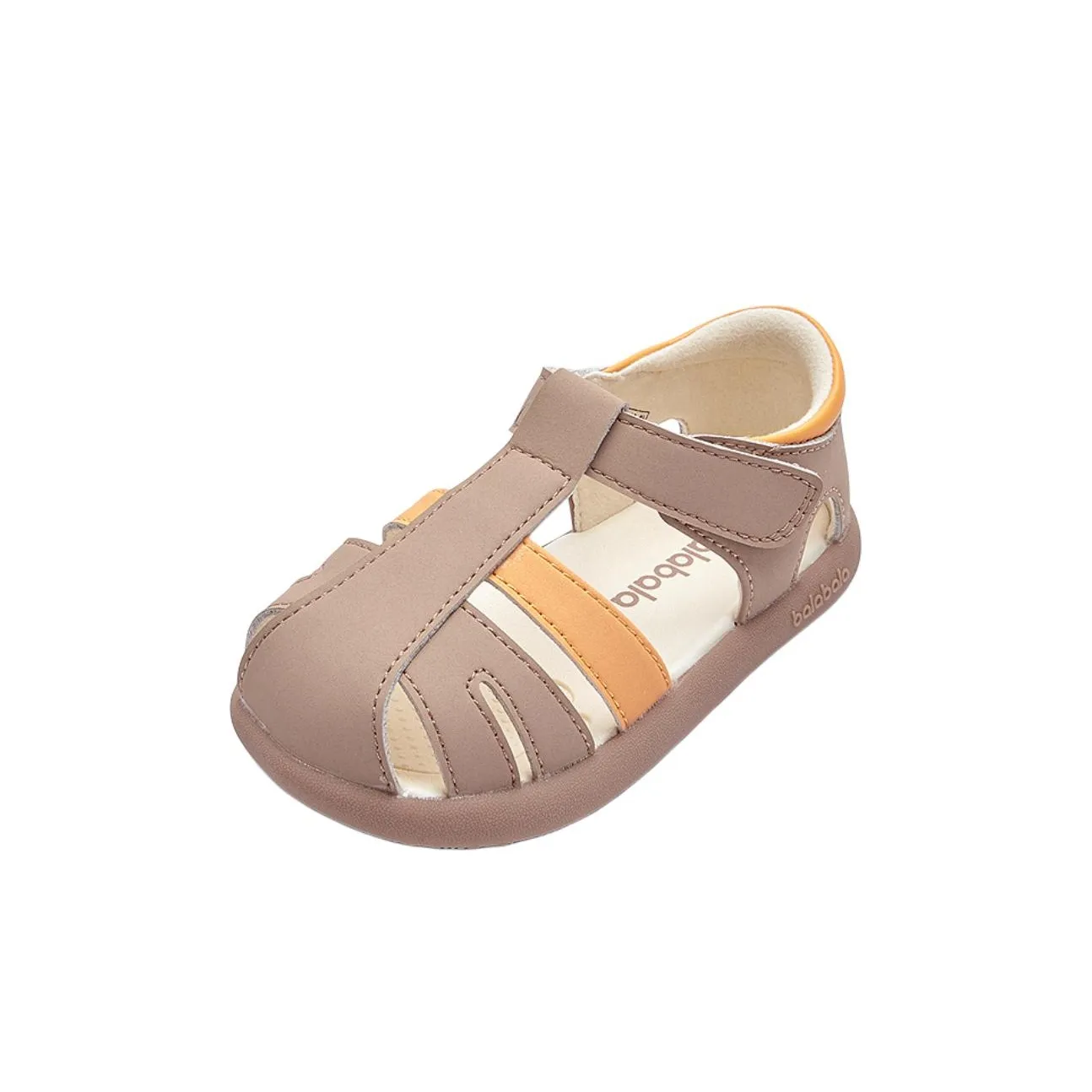 BALABALA Growth Stride Collection Slip-resistant Abrasion-resistant Низкий топ Обувь для малышей Кофе Infant And Toddler