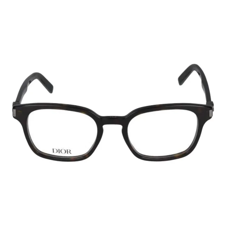 DIOR В зависимости от официального сайта Квадратные оправы для очков Мужской Черный