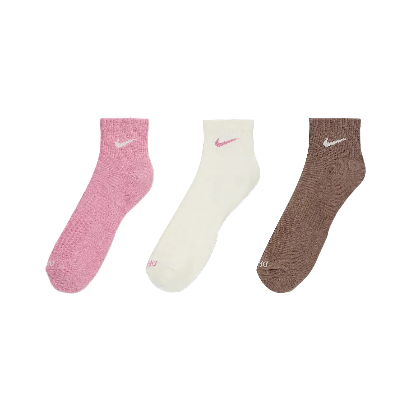 Nike Dri Fit Everyday Plus Ankle Socks Unisex 3 Pack