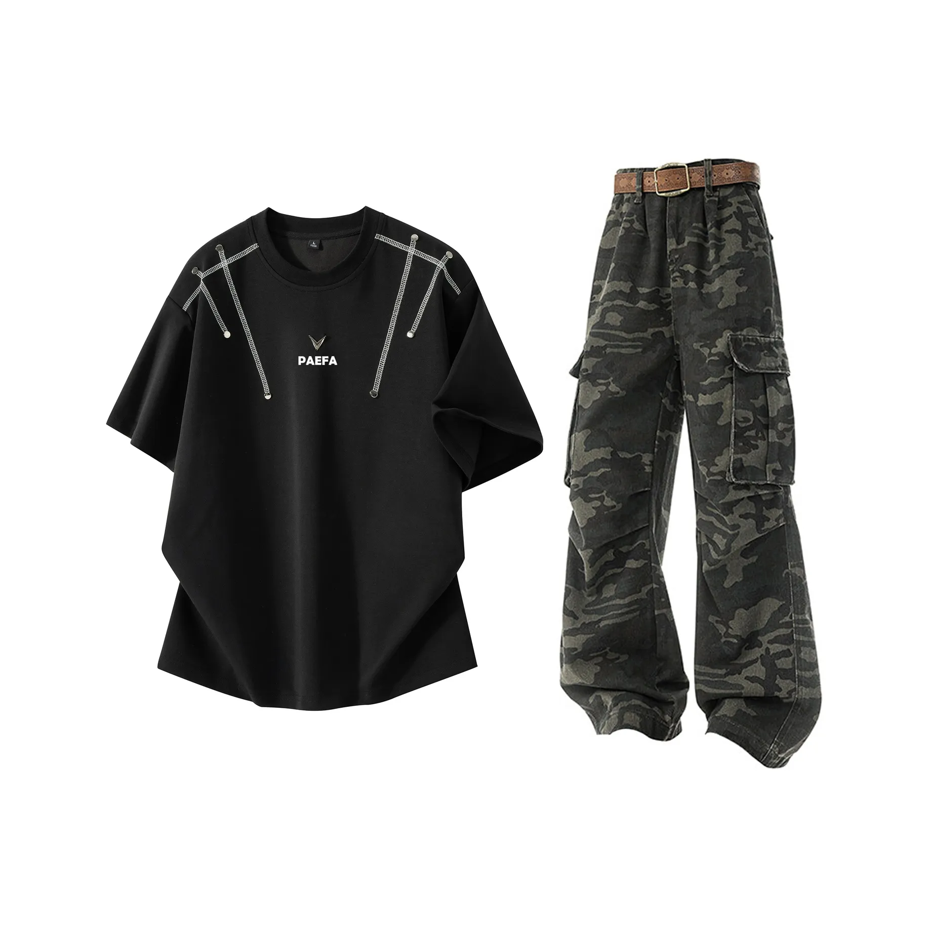 PAEFA Унисекс Повседневная Спортивная Одежда