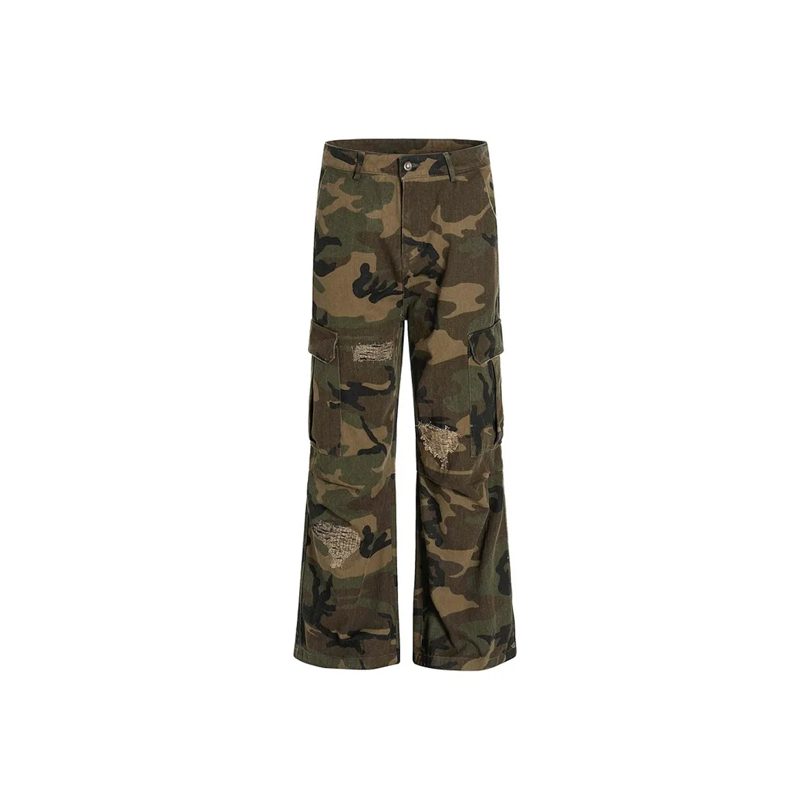COOLALPACA Casual Pants Unisex Camouflage
