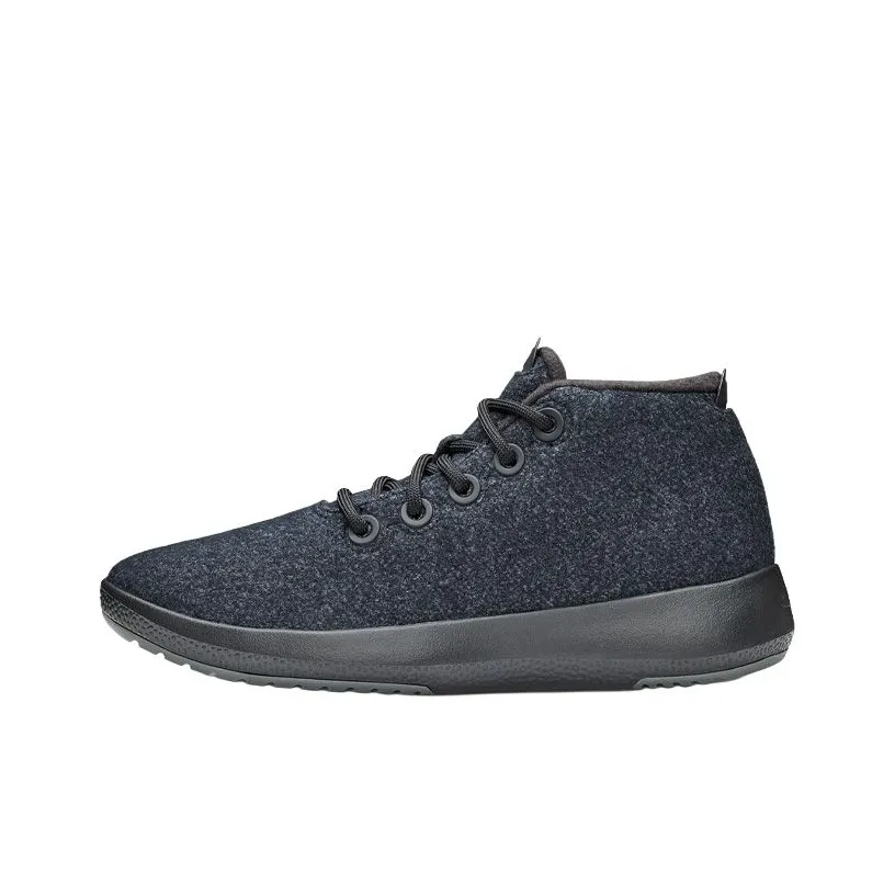 Allbirds Wool Runner Mizzles MID Топ Повседневная обувь Мужской Черный