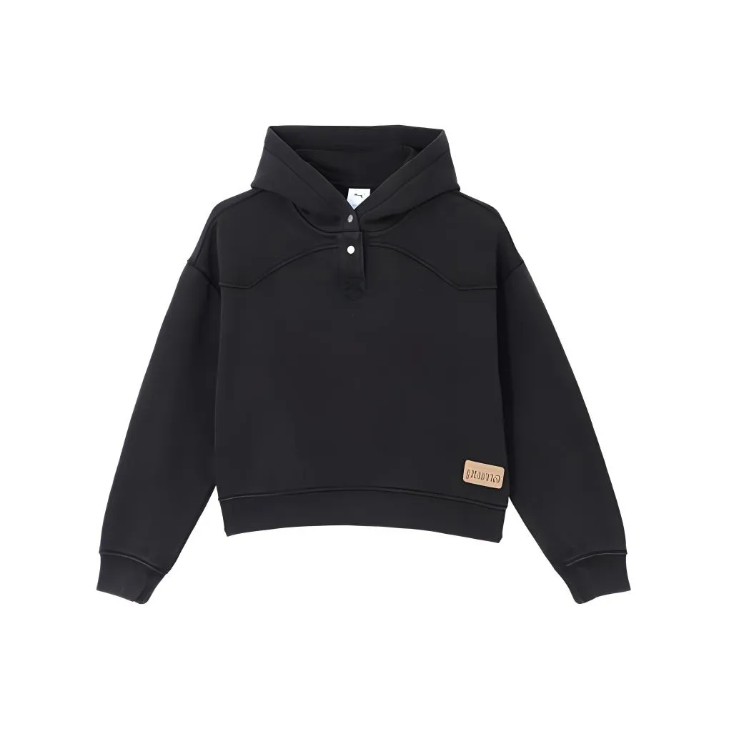 PUMA RETROhoodie REVERIE Sweatshirt Women's Black