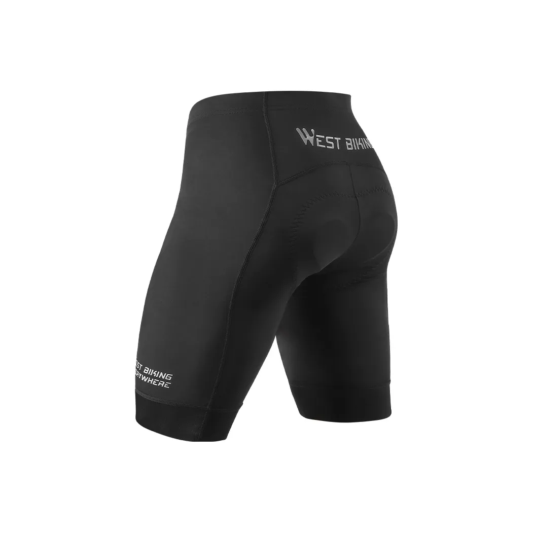 WEST BIKING Велосипедные штаны Мужские Черные