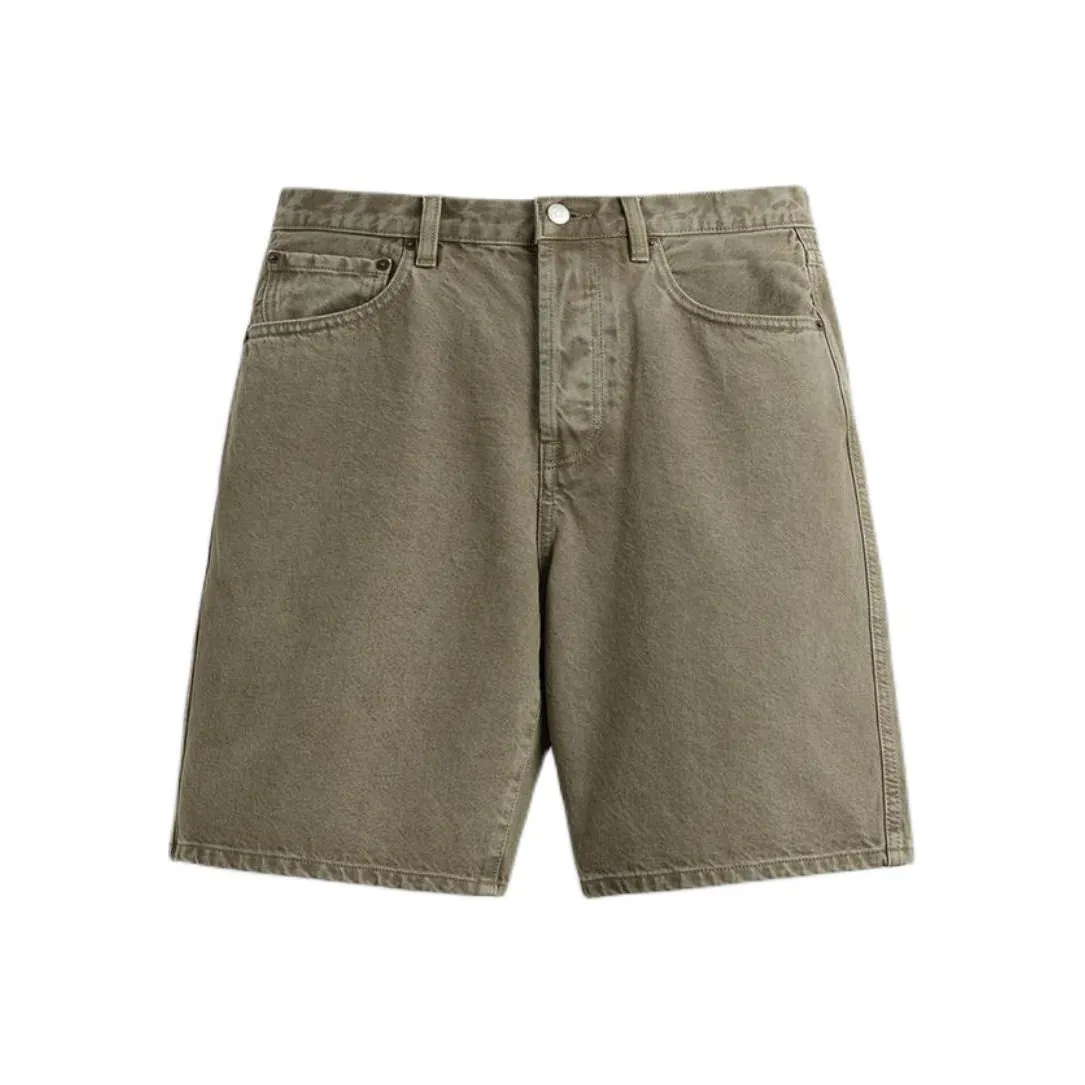 ZARA Denim Shorts Men's Dark Khaki