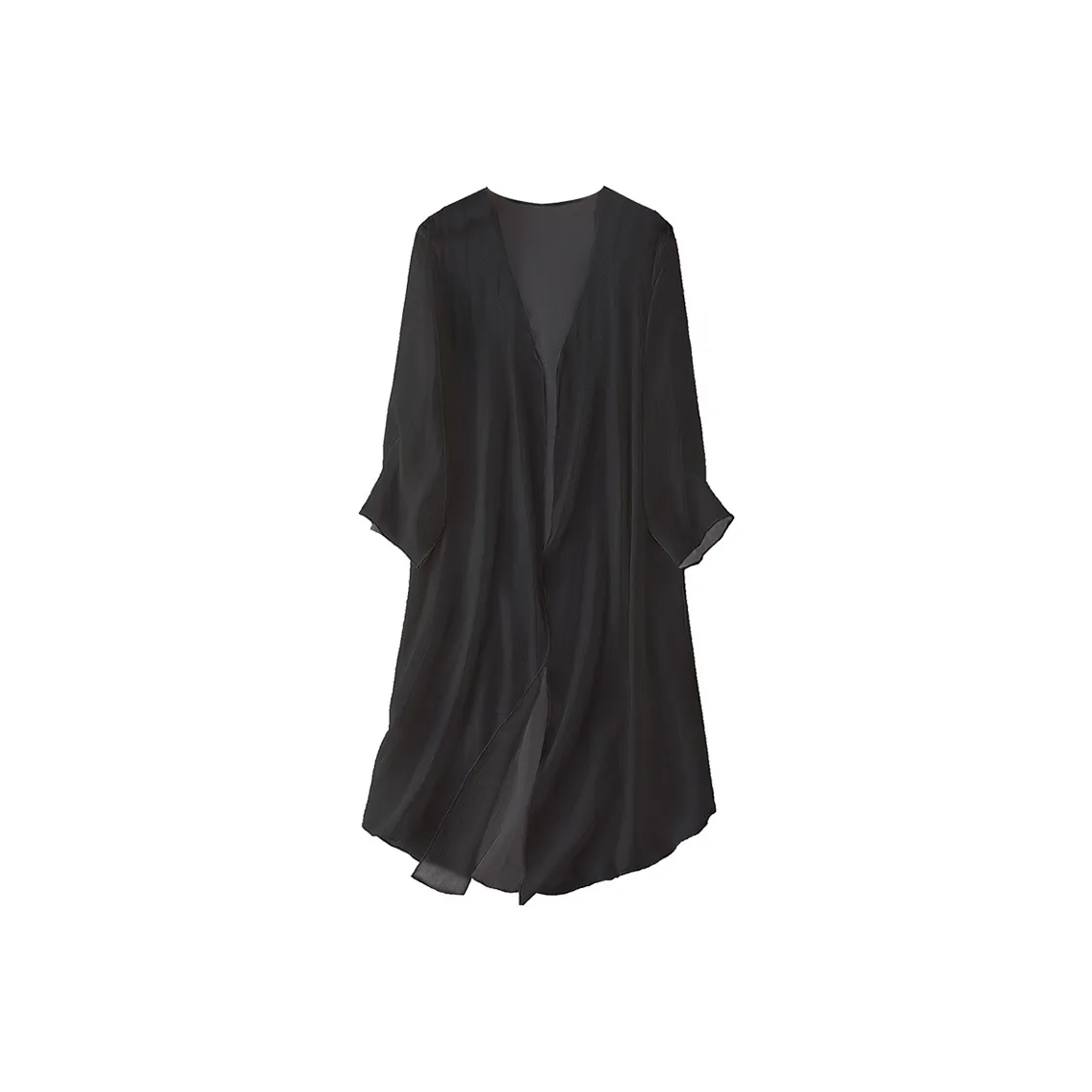 Cypress House Шифон Рубашка Женская Черная