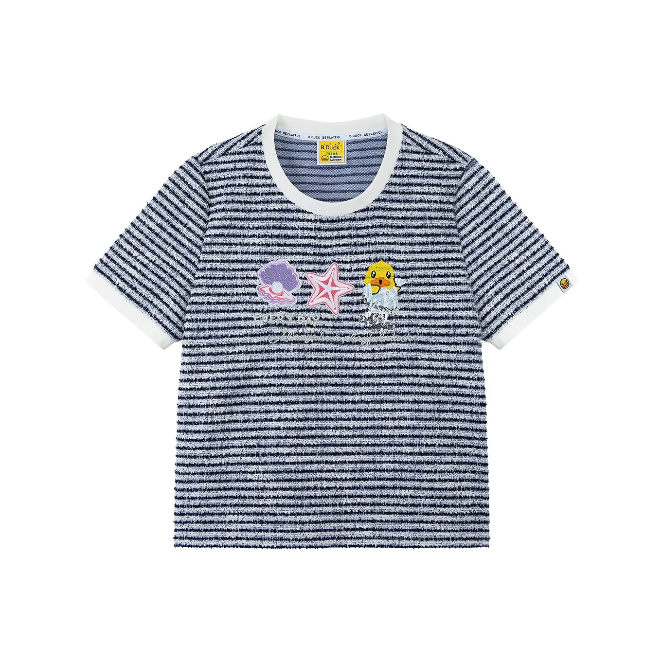 B.Duck T Shirts Women's Navy Blue