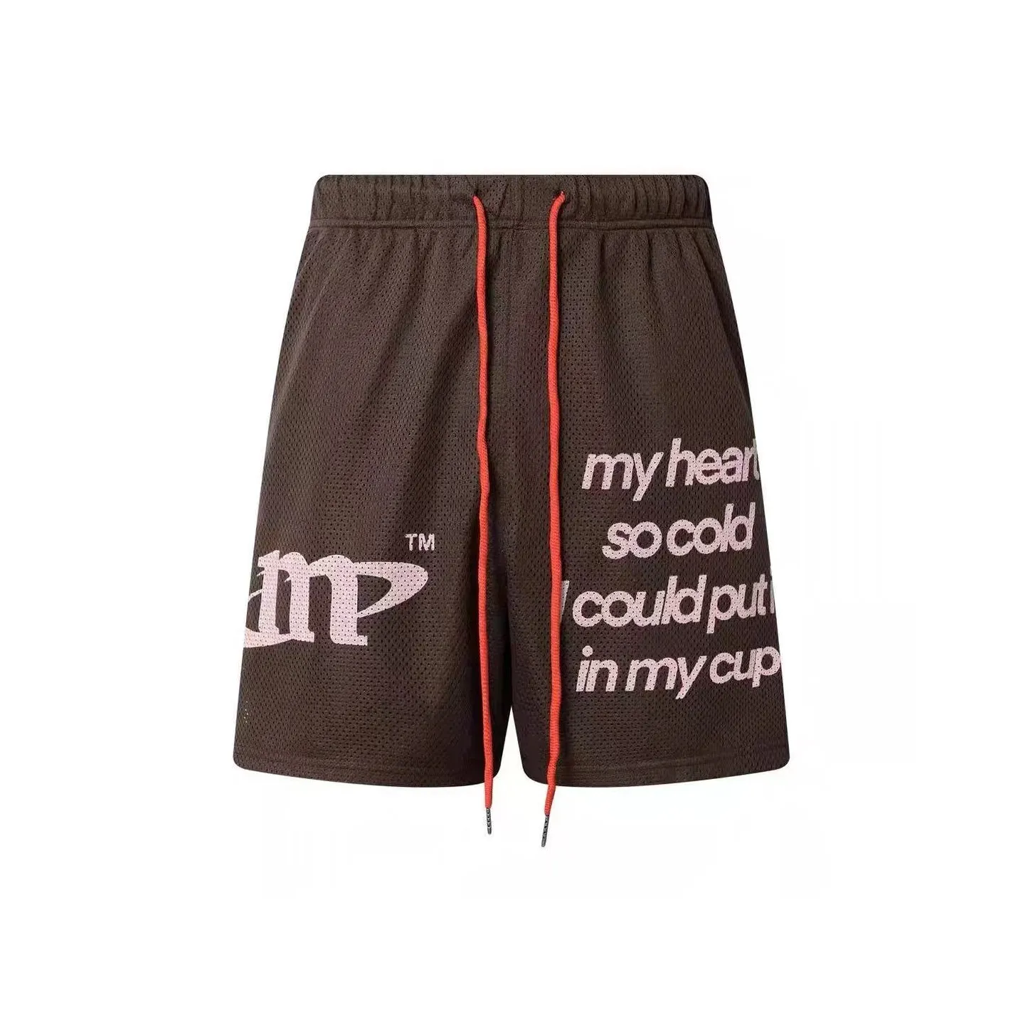 MARMORRIS Принт Шнур Four QUARTER not Over The Колено Короткий Рукав Rest Американский Тренировочные брюки Унисекс