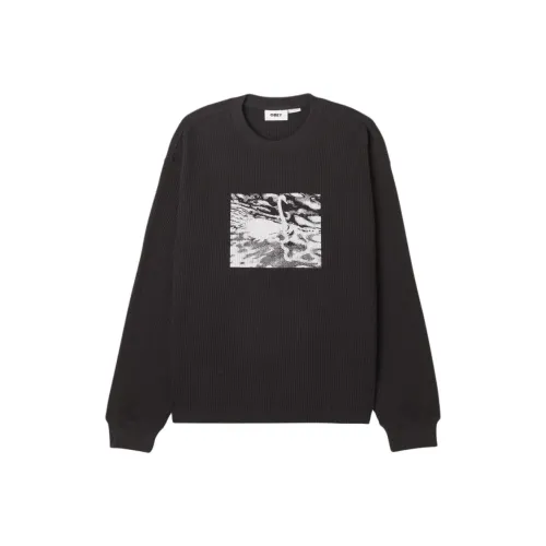Obey Пират Черный Мужские Свитшоты