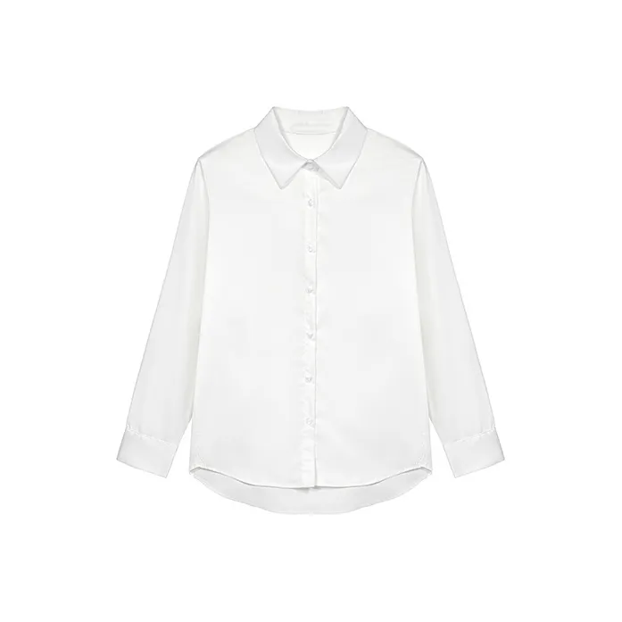 ZUKIZUKI Белые Женские Рубашки