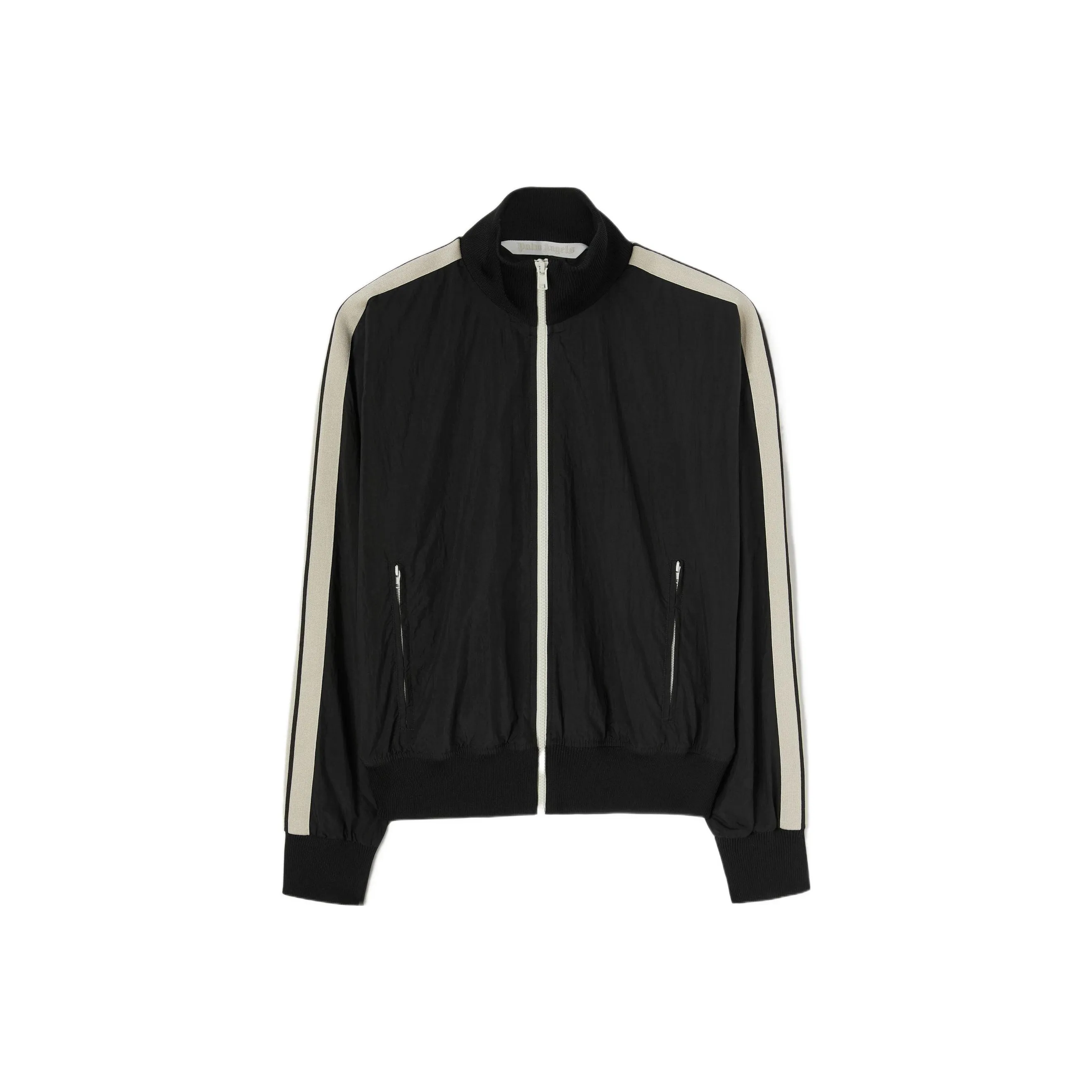 PALM ANGELS Logo Printed Zipped Jacket