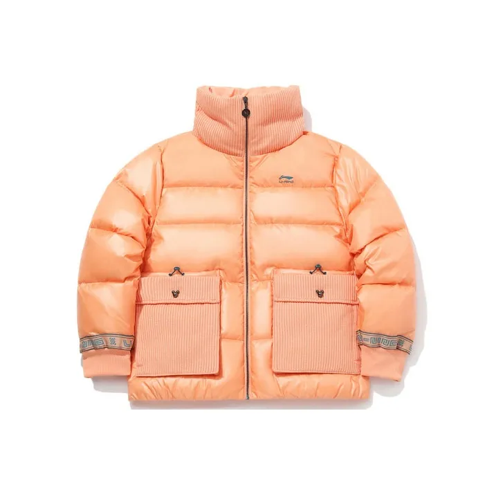 LINING x DISHINIMIQI Пуховик Женский Оранжевый