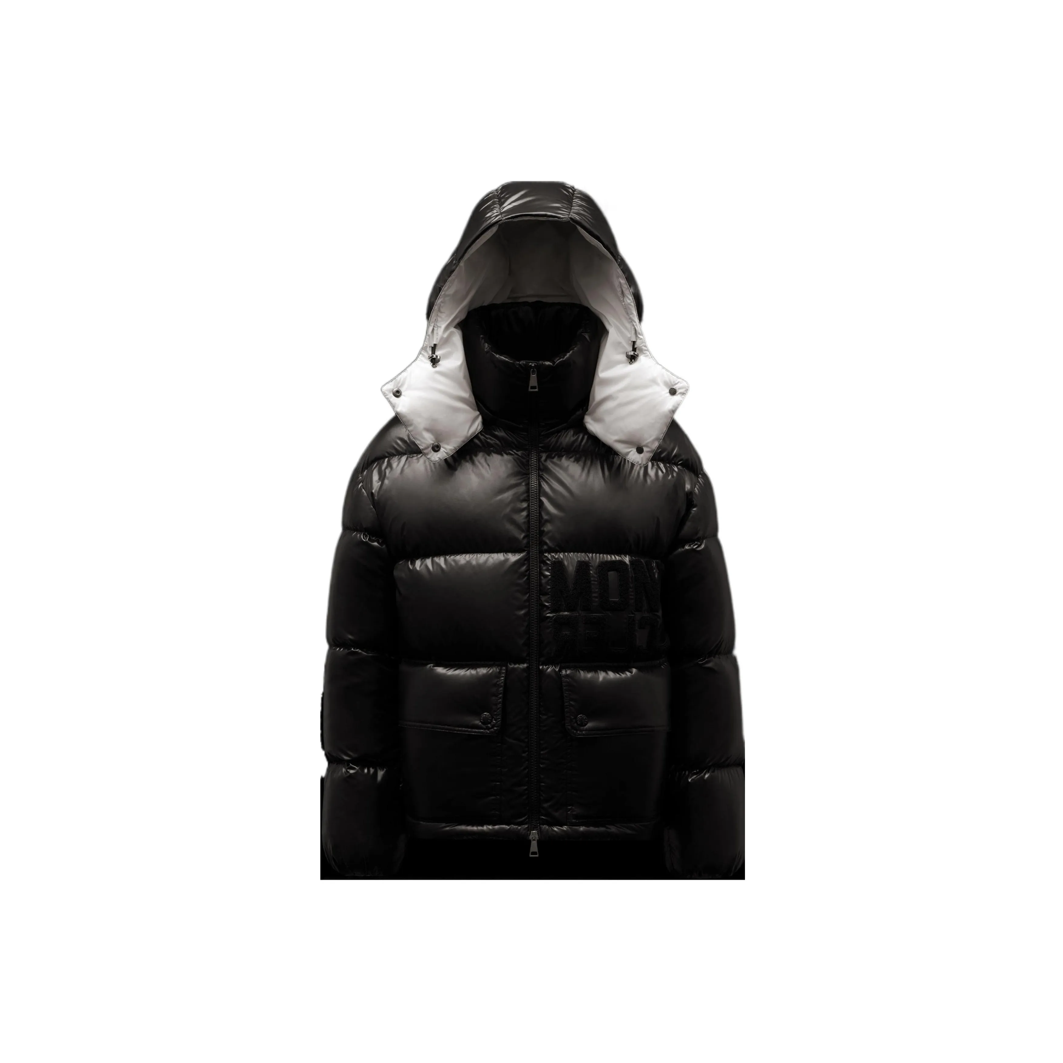 Moncler Women's Abbaye Short Down Jacket Black
