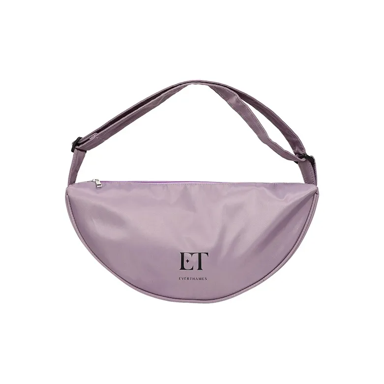 Everthames Нейлоновая Сумка через плечо Стандартная Женская Светло-фиолетовая