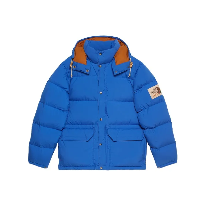 GUCCI x The North Face Gucci X The North Face Down Jacket Women's Blue