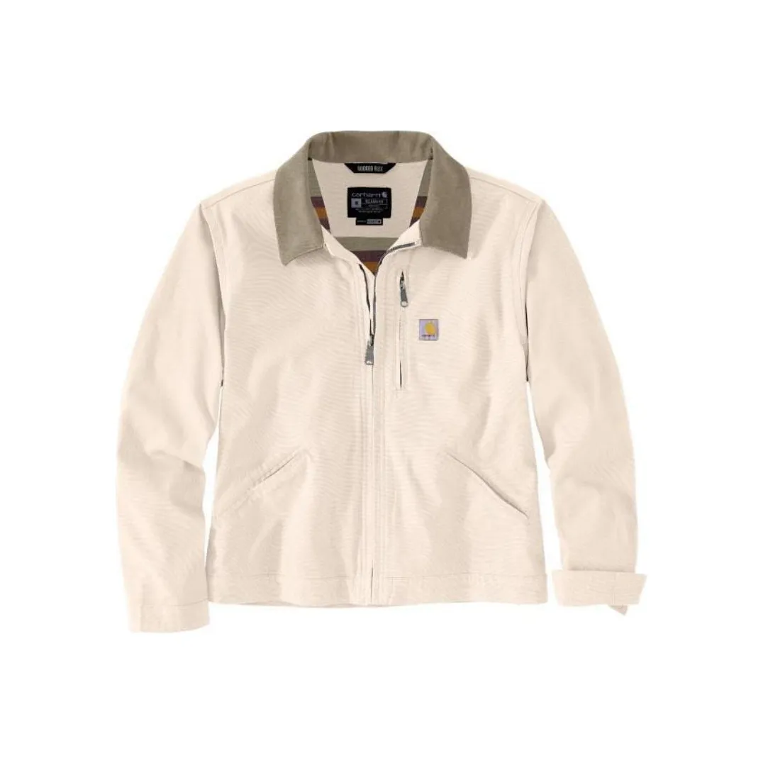 Carhartt 106208 WOMEN'S RUGGED FLEX Collection CANVAS DETROIT JACKET Jackets & Coats LOOSE FIT Women's