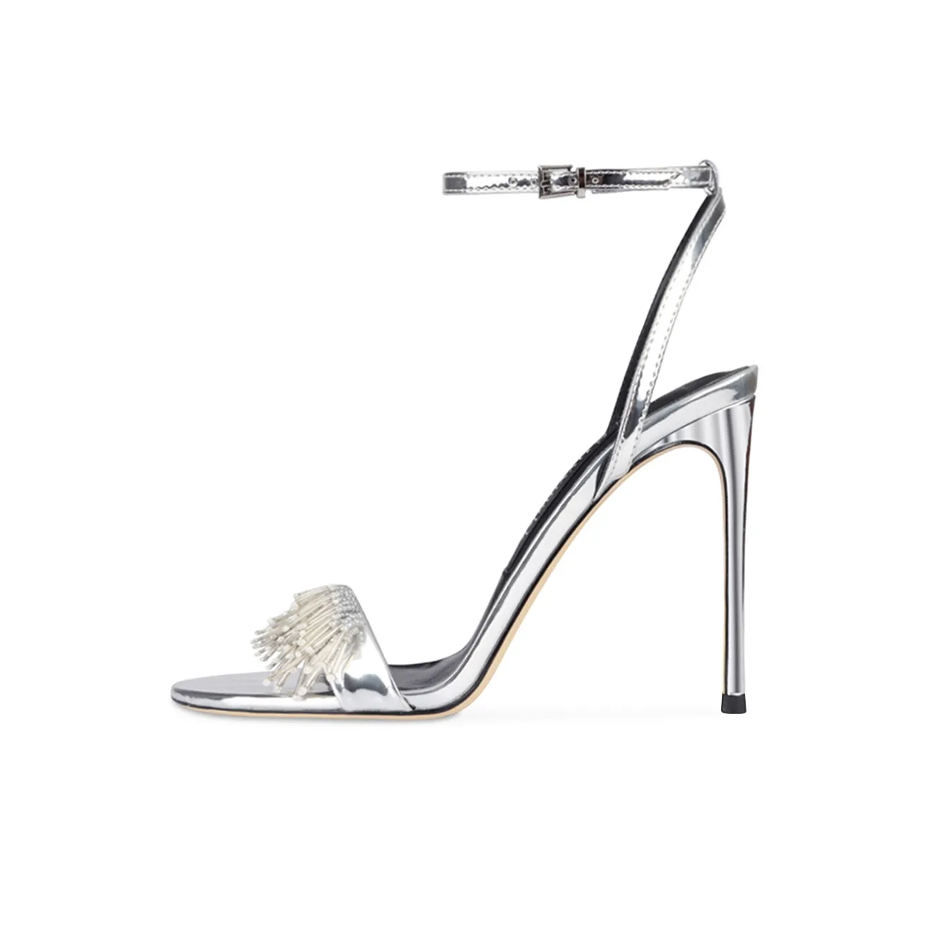 CHUYANG One Ремешок Сандалии Женские Серебряные