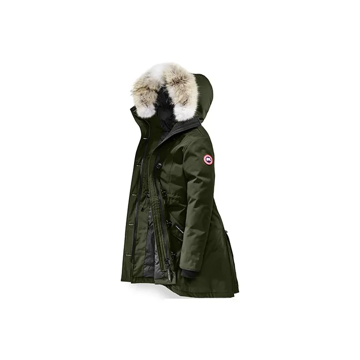 Canada Goose Rossclair Series Down Jacket Winter Women's Army Green