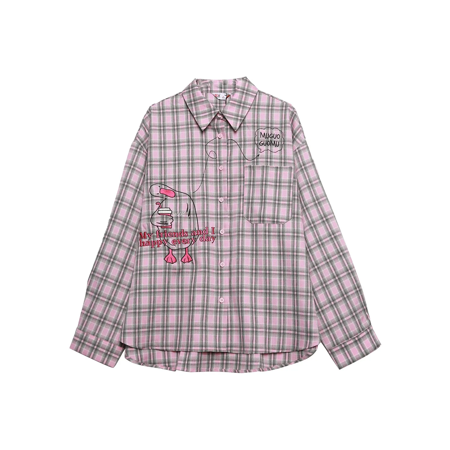 MUGUOGUOMU Женские Рубашки