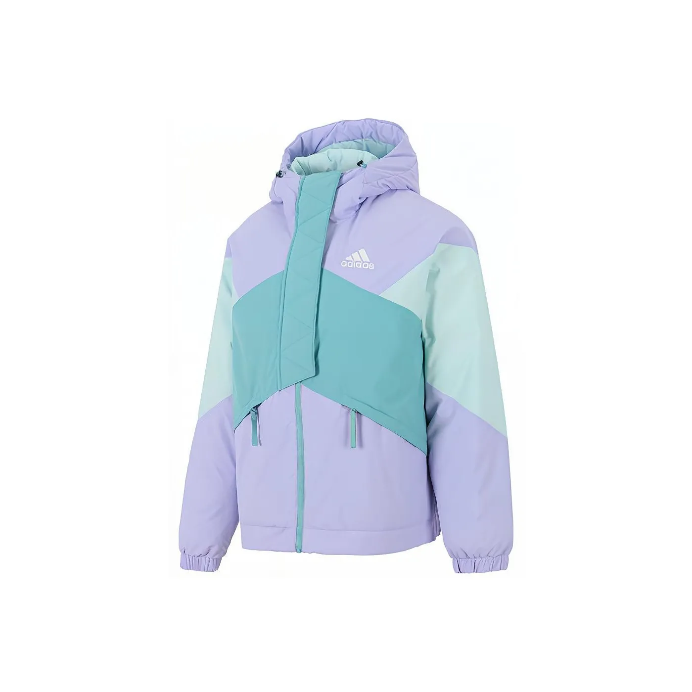 Adidas Пуховик Зимний Женский Светло-фиолетовый