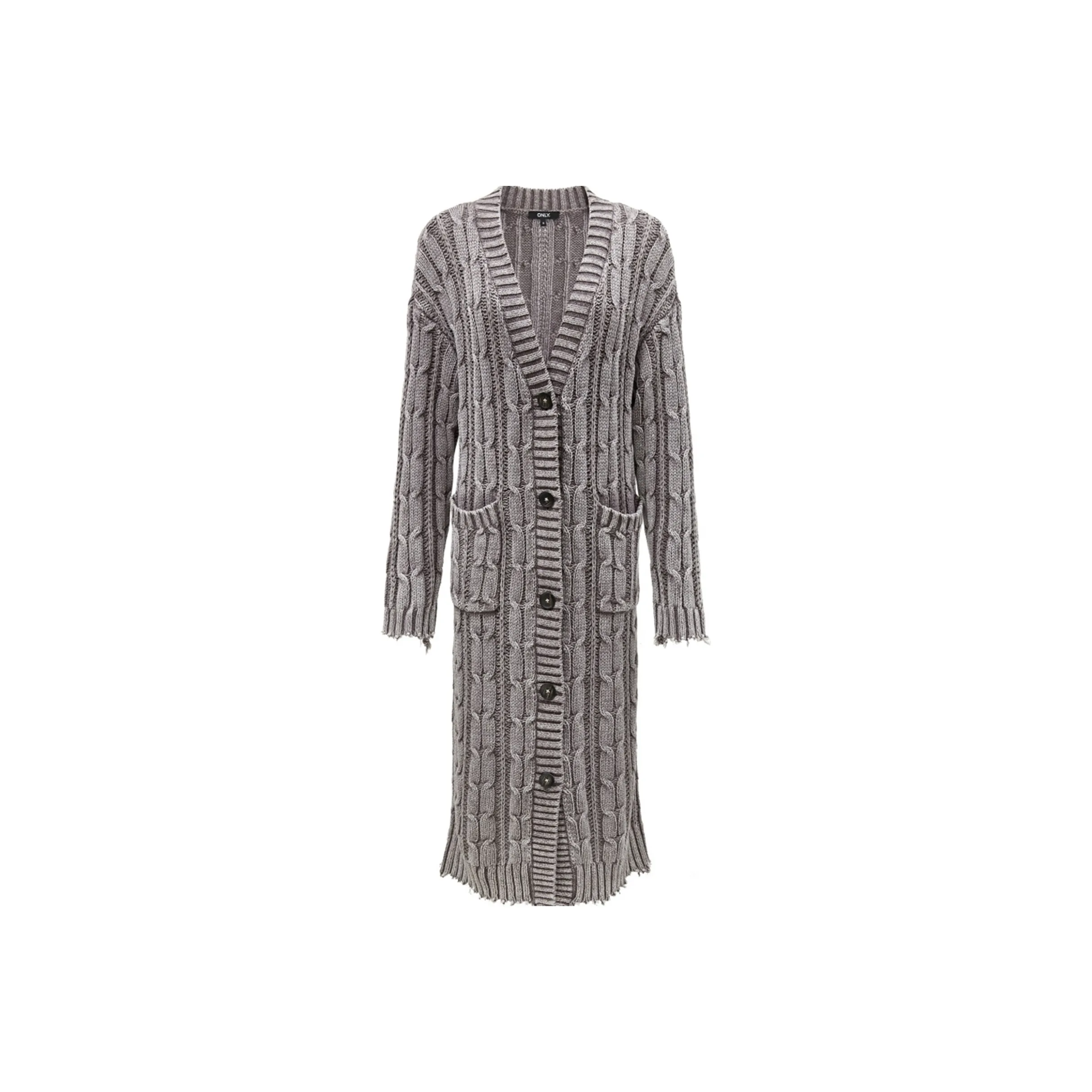 Only Трикотаж Женский Без рисунка Серый