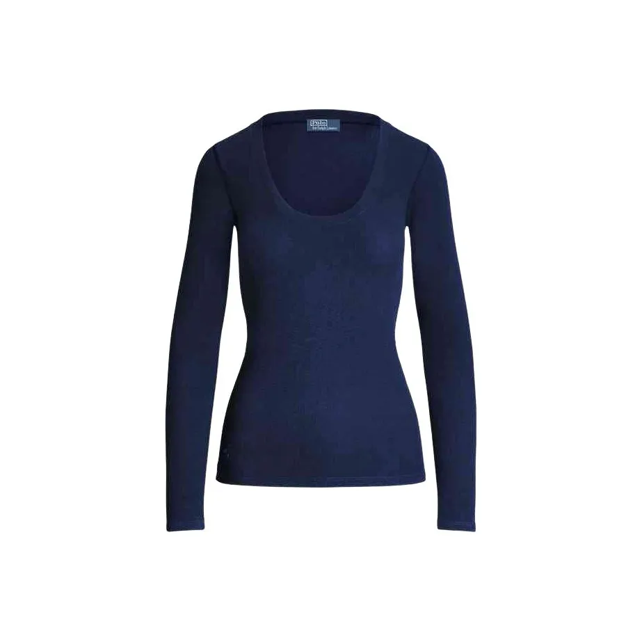 Polo Ralph Lauren Стандартная T-рубашка Женская Темно-синяя