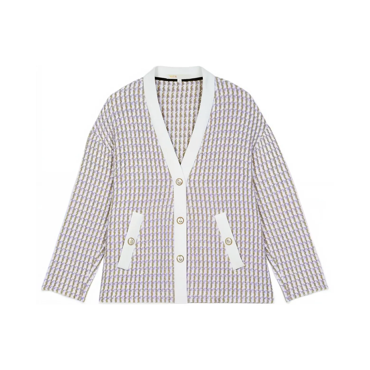 Maje Куртка Женская Светло-фиолетовая